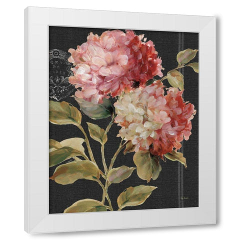 Harmonious Hydrangeas White Modern Wood Framed Art Print by Audit, Lisa
