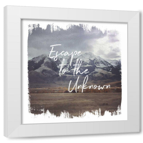 Wild Wishes IV White Modern Wood Framed Art Print by Marshall, Laura