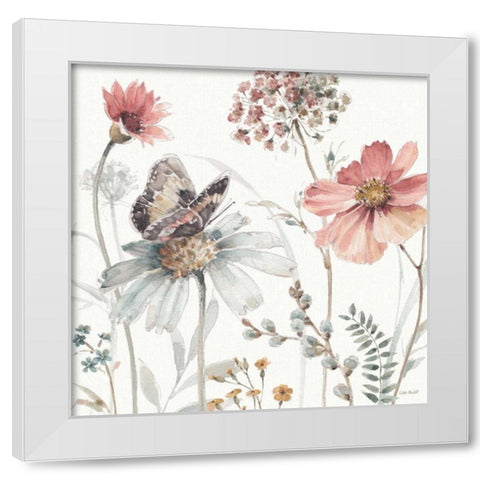 A Country Weekend II White Modern Wood Framed Art Print by Audit, Lisa