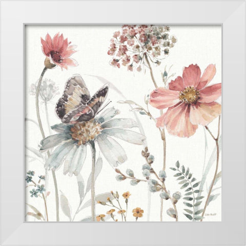 A Country Weekend II White Modern Wood Framed Art Print by Audit, Lisa