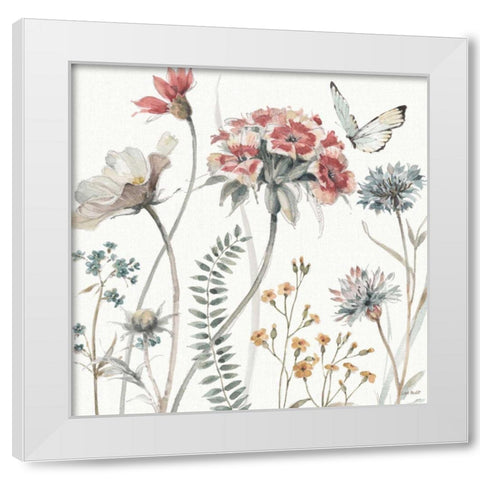 A Country Weekend III White Modern Wood Framed Art Print by Audit, Lisa