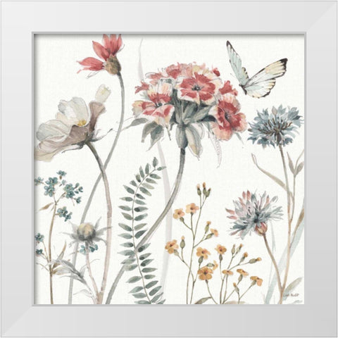 A Country Weekend III White Modern Wood Framed Art Print by Audit, Lisa