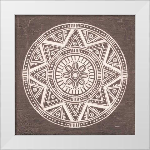 Seville I FB Spice White Modern Wood Framed Art Print by Lovell, Kathrine