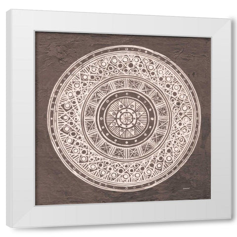 Seville IV FB Spice White Modern Wood Framed Art Print by Lovell, Kathrine