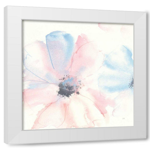 Parfait Cosmos II White Modern Wood Framed Art Print by Paschke, Chris