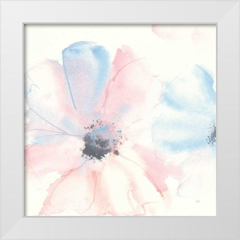 Parfait Cosmos II White Modern Wood Framed Art Print by Paschke, Chris