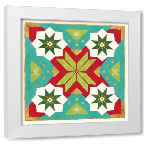 Winter Wishes VII White Modern Wood Framed Art Print by Charron, Veronique