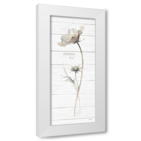 A Country Weekend VII Shiplap White Modern Wood Framed Art Print by Audit, Lisa