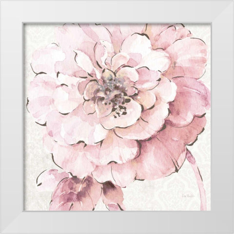 Indigold VII Pink White Modern Wood Framed Art Print by Audit, Lisa