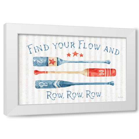 Nautical Life I White Modern Wood Framed Art Print by Audit, Lisa