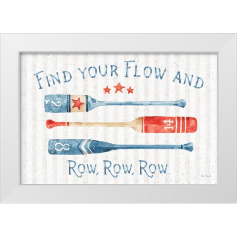 Nautical Life I White Modern Wood Framed Art Print by Audit, Lisa