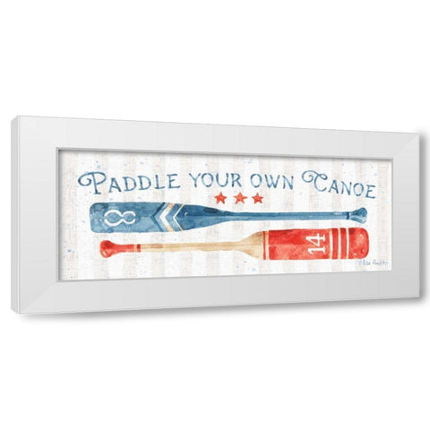 Nautical Life III White Modern Wood Framed Art Print by Audit, Lisa