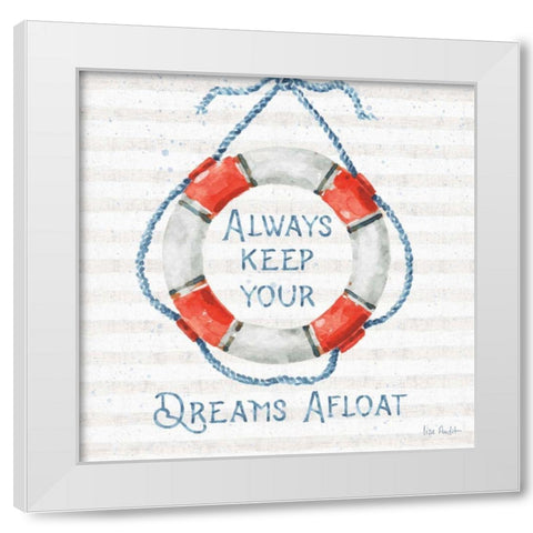 Nautical Life VI White Modern Wood Framed Art Print by Audit, Lisa