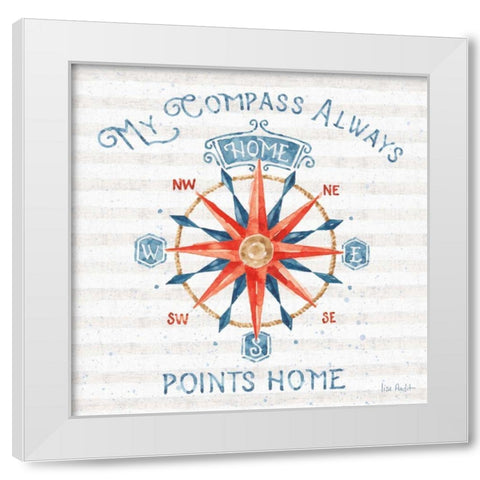 Nautical Life VII White Modern Wood Framed Art Print by Audit, Lisa