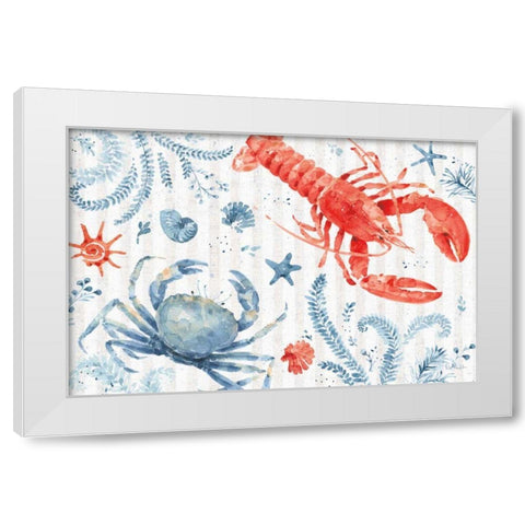 Nautical Life VIII White Modern Wood Framed Art Print by Audit, Lisa