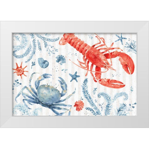 Nautical Life VIII White Modern Wood Framed Art Print by Audit, Lisa
