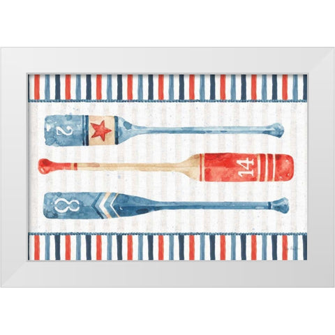 Nautical Life XI White Modern Wood Framed Art Print by Audit, Lisa