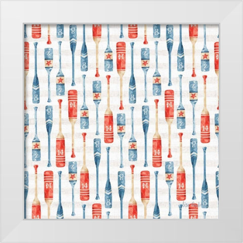 Nautical Life Step 06A White Modern Wood Framed Art Print by Audit, Lisa