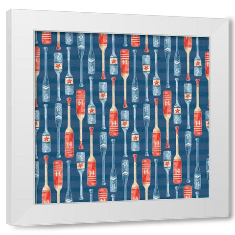 Nautical Life Step 06B White Modern Wood Framed Art Print by Audit, Lisa