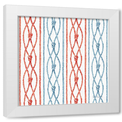Nautical Life Step 08A White Modern Wood Framed Art Print by Audit, Lisa