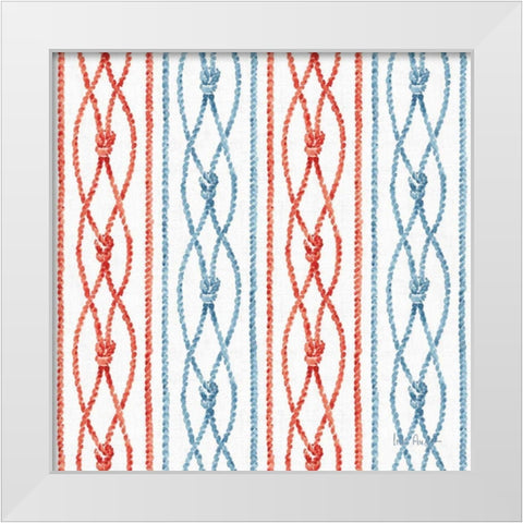 Nautical Life Step 08A White Modern Wood Framed Art Print by Audit, Lisa