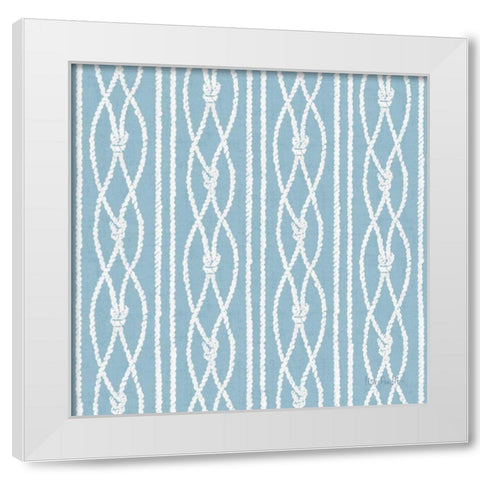 Nautical Life Step 08C White Modern Wood Framed Art Print by Audit, Lisa