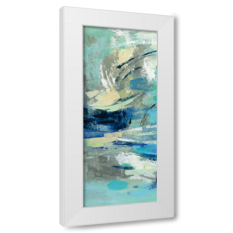 Unexpected Wave II White Modern Wood Framed Art Print by Vassileva, Silvia