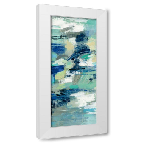 Unexpected Wave III White Modern Wood Framed Art Print by Vassileva, Silvia