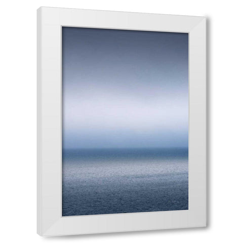Bay of Fundy Fog White Modern Wood Framed Art Print by Majchrowicz, Alan
