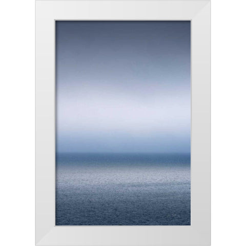 Bay of Fundy Fog White Modern Wood Framed Art Print by Majchrowicz, Alan