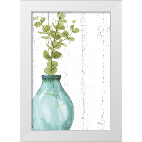 Mixed Greens LXXXV Shiplap Crop White Modern Wood Framed Art Print by Audit, Lisa