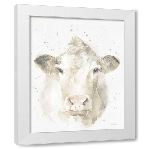 Farm Friends II v2 Neutral White Modern Wood Framed Art Print by Audit, Lisa