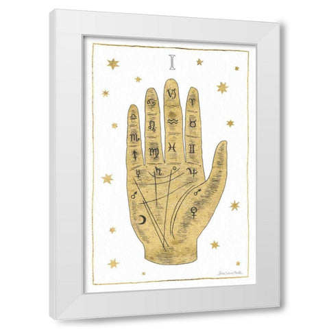 All Hallows Eve V White Modern Wood Framed Art Print by Miller, Sara Zieve