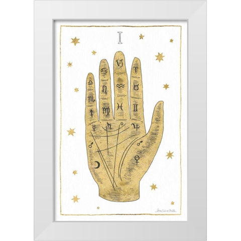All Hallows Eve V White Modern Wood Framed Art Print by Miller, Sara Zieve