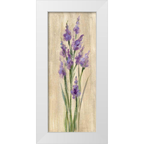 Farm Flower II White Modern Wood Framed Art Print by Vassileva, Silvia