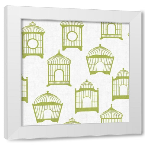 Dogwood Garden Step 03D White Modern Wood Framed Art Print by Audit, Lisa