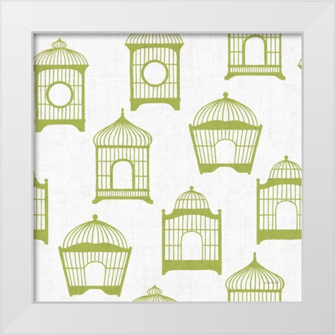 Dogwood Garden Step 03D White Modern Wood Framed Art Print by Audit, Lisa
