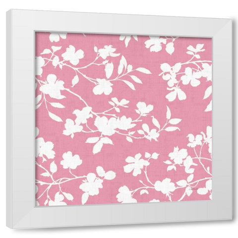 Dogwood Garden Step 05B White Modern Wood Framed Art Print by Audit, Lisa