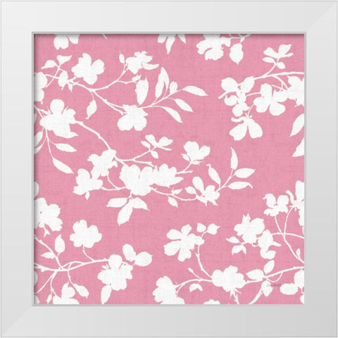 Dogwood Garden Step 05B White Modern Wood Framed Art Print by Audit, Lisa