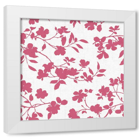 Dogwood Garden Step 06A White Modern Wood Framed Art Print by Audit, Lisa