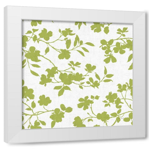 Dogwood Garden Step 06C White Modern Wood Framed Art Print by Audit, Lisa