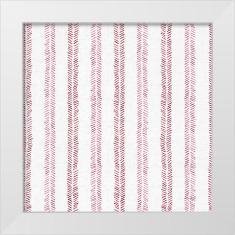 Dogwood Garden Step 07C White Modern Wood Framed Art Print by Audit, Lisa