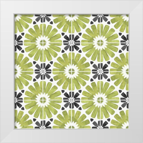 Mixed Greens Step 21A Black White Modern Wood Framed Art Print by Audit, Lisa