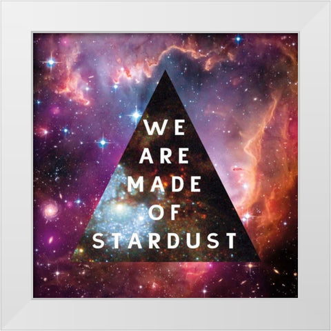Out of this World IV White Modern Wood Framed Art Print by Wild Apple Portfolio