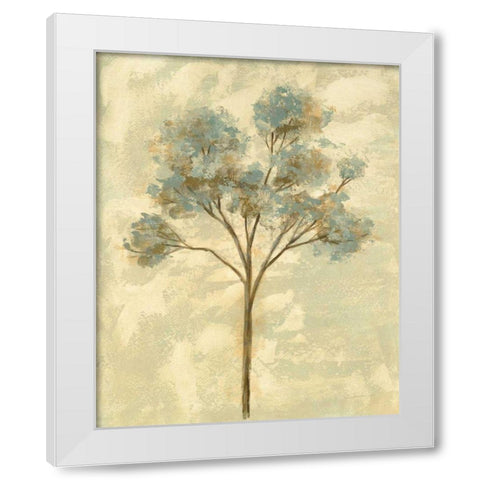 Ethereal Tree I White Modern Wood Framed Art Print by Vassileva, Silvia