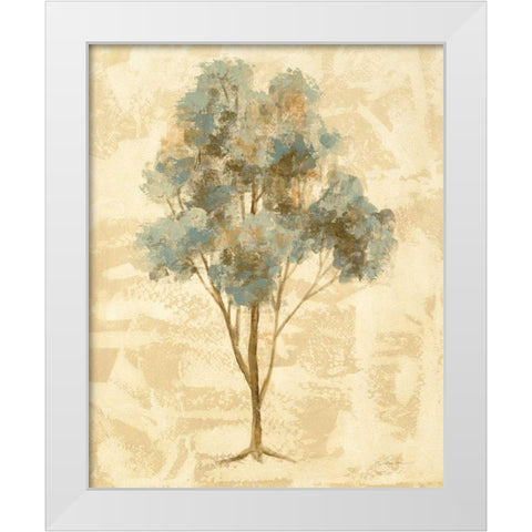 Ethereal Tree III White Modern Wood Framed Art Print by Vassileva, Silvia