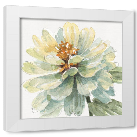 Spring Meadow VIII White Modern Wood Framed Art Print by Audit, Lisa