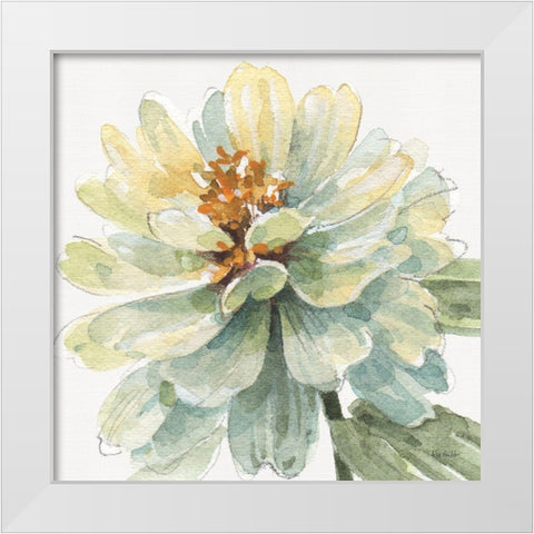 Spring Meadow VIII White Modern Wood Framed Art Print by Audit, Lisa