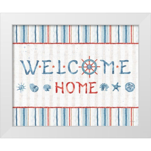 Nautical Life XII v2 White Modern Wood Framed Art Print by Audit, Lisa