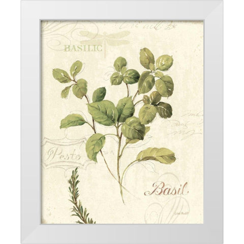 Aromantique III White Modern Wood Framed Art Print by Audit, Lisa